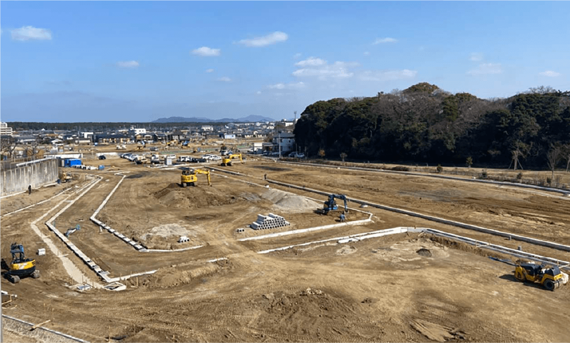 ブライトクレスト新宮 区画工事